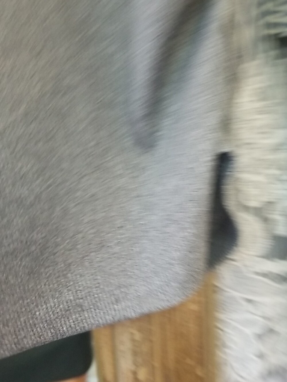 Gray Ribbed Square-Neck Women's Tank Top - Picture 3 of 5